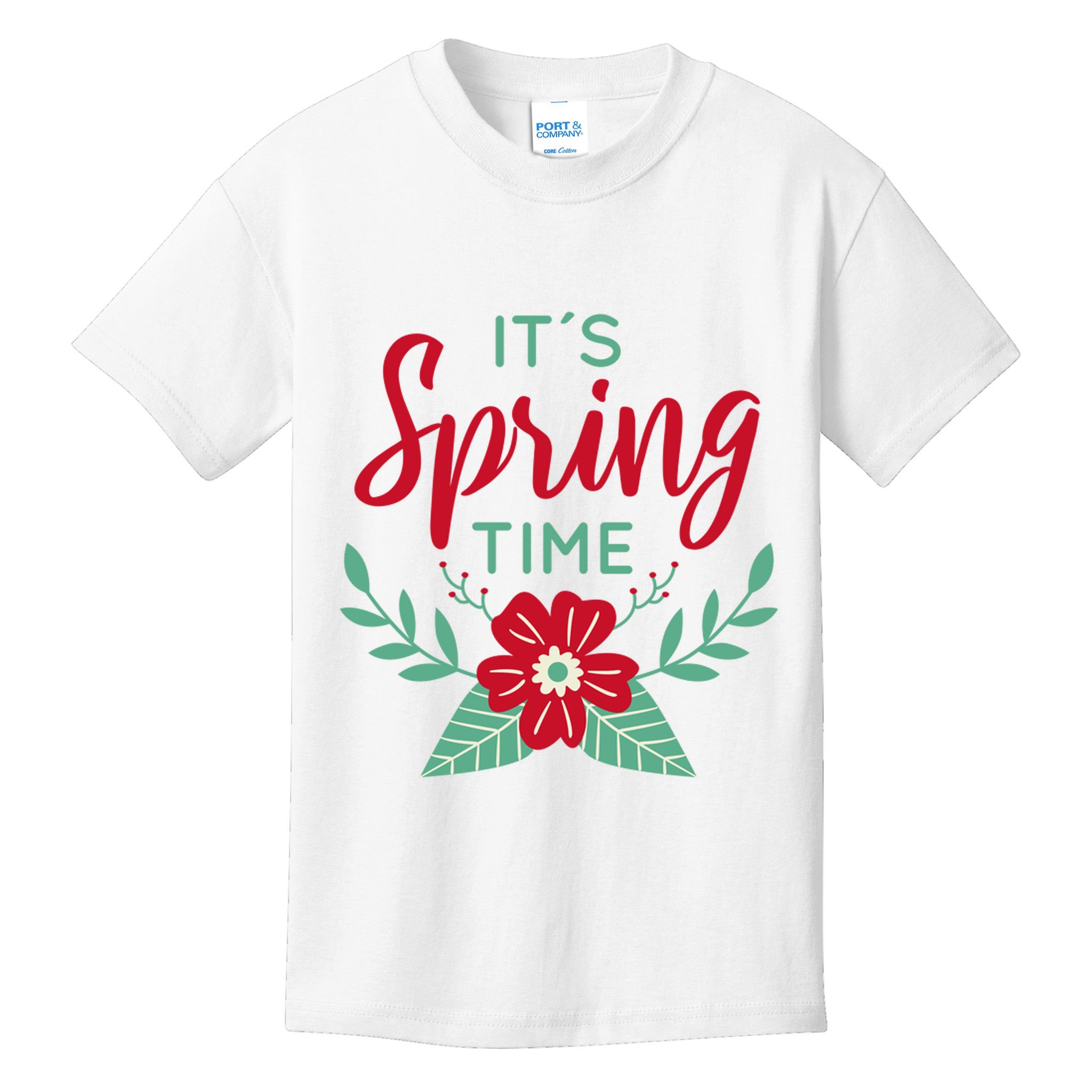 It's Spring Time Flower Kids T-Shirt