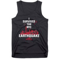 I Survived The Nyc Earthquake Tank Top