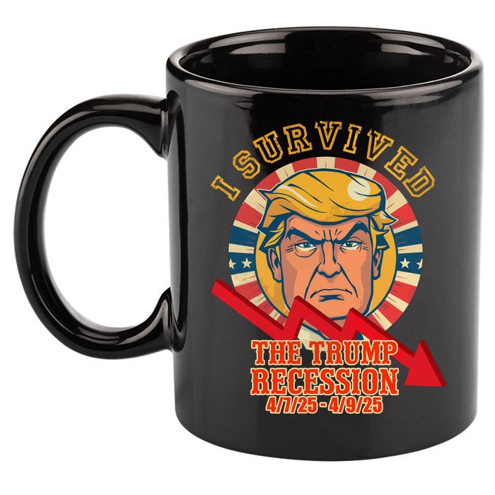 I Survived The Trump Recession 11oz C Handle Ceramic Mug