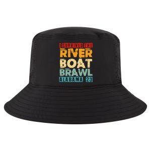 I Survived The Riverboat Brawl Alabama Funny Montgomery AL Cool Comfort Performance Bucket Hat