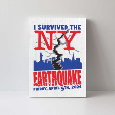 I Survived The Nyc Earthquake 2024 Canvas