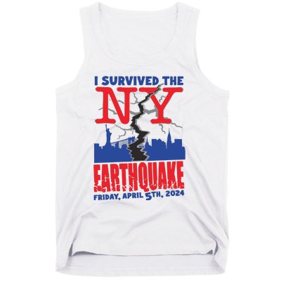 I Survived The Nyc Earthquake 2024 Tank Top