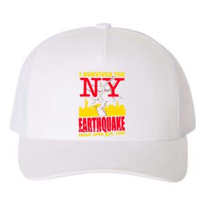 I Survived The Nyc Earthquake 2024 Yupoong Adult 5-Panel Trucker Hat