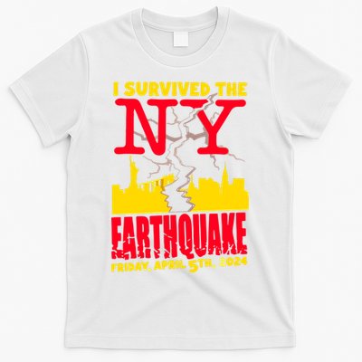 I Survived The Nyc Earthquake 2024 T-Shirt