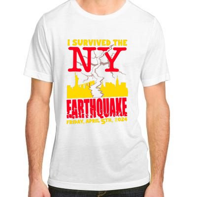 I Survived The Nyc Earthquake 2024 Adult ChromaSoft Performance T-Shirt