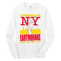 I Survived The Nyc Earthquake 2024 Tall Long Sleeve T-Shirt