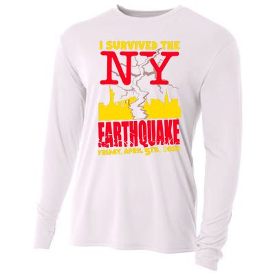 I Survived The Nyc Earthquake 2024 Cooling Performance Long Sleeve Crew