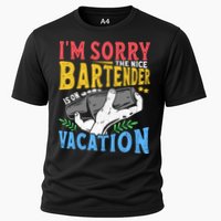IM Sorry The Nice Bartender Is On Vacation Funny Bartending Performance Shirt