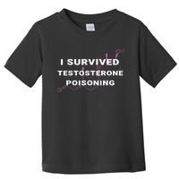 I Survived Testosterone Poisoning Toddler T-Shirt