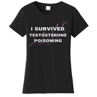 I Survived Testosterone Poisoning Women's T-Shirt