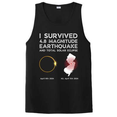 I Survived The Nj Earthquake And The Total Solar Eclipse PosiCharge Competitor Tank