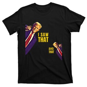 I Saw That Jesus Meme Barron And IM Telling Dad Trump T-Shirt