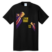 I Saw That Jesus Meme Barron And IM Telling Dad Trump Tall T-Shirt