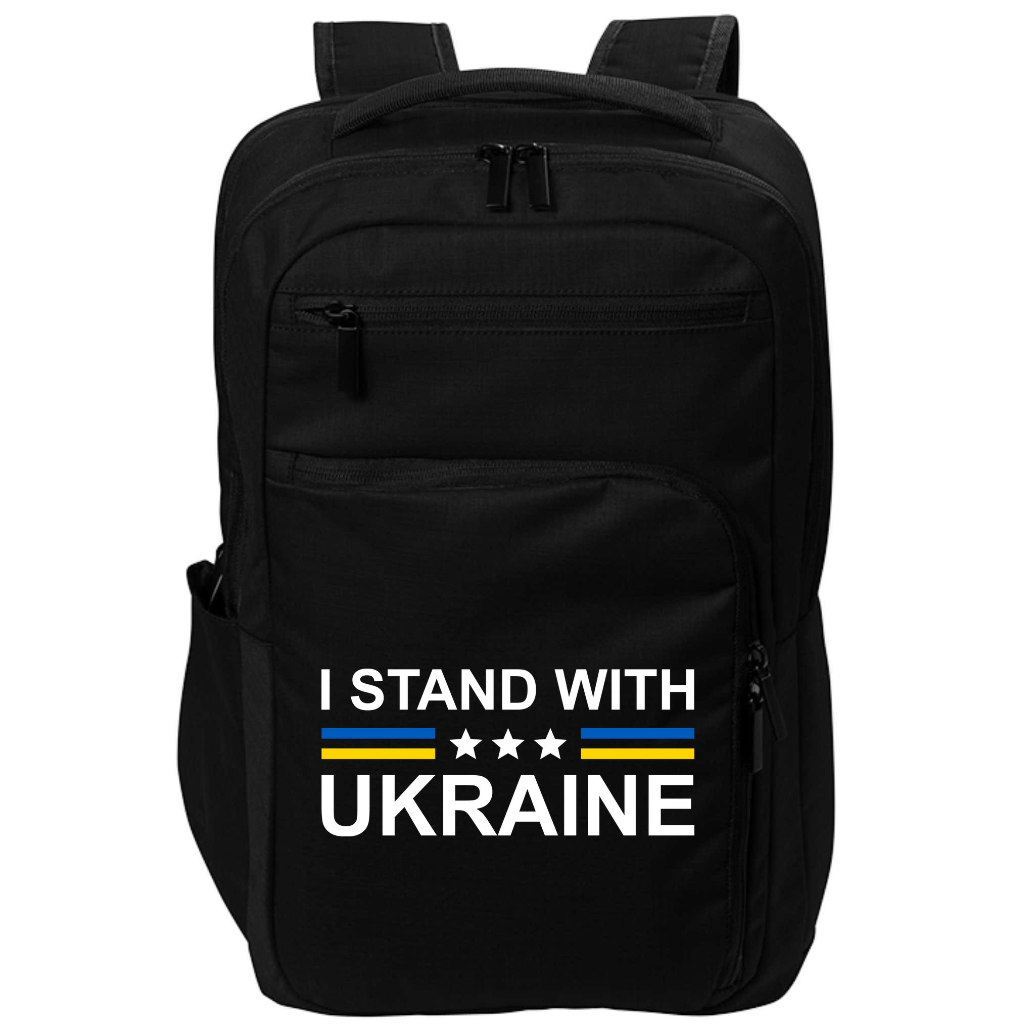 I Stand Ukraine Star Impact Tech Backpack