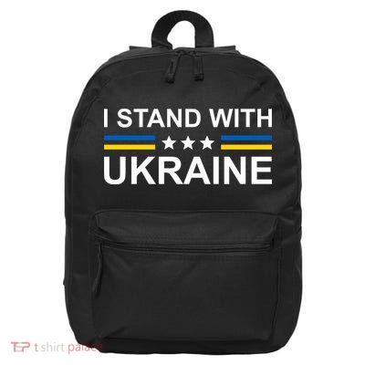 I Stand Ukraine Star 16 in Basic Backpack