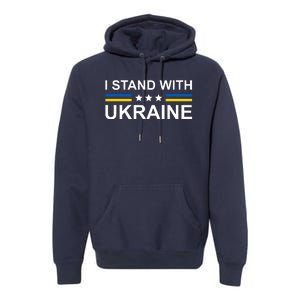 I Stand Ukraine Star Premium Hoodie