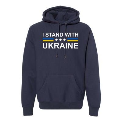 I Stand Ukraine Star Premium Hoodie