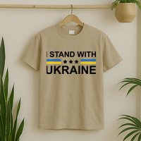 I Stand Ukraine Star T-Shirt