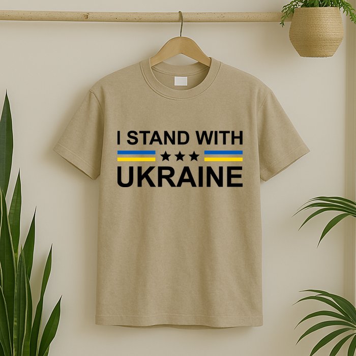 I Stand Ukraine Star T-Shirt