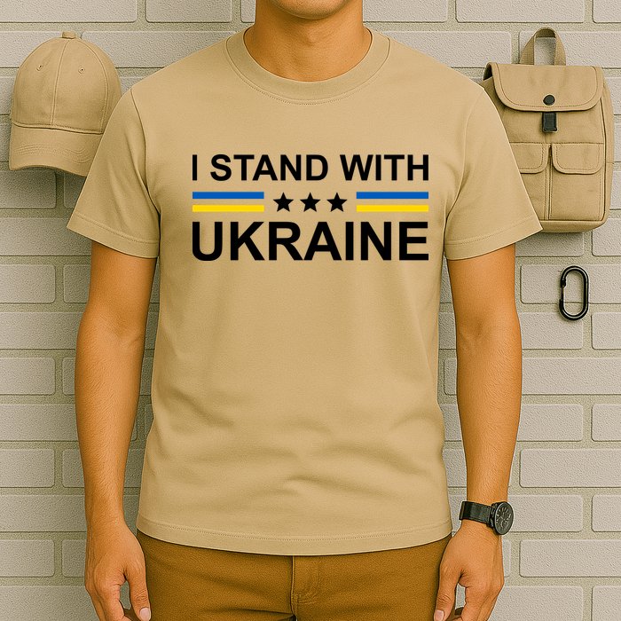 I Stand Ukraine Star T-Shirt