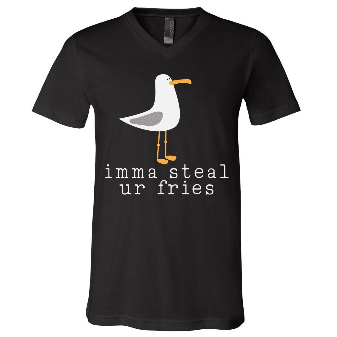 Imma Steal Ur Fries V-Neck T-Shirt
