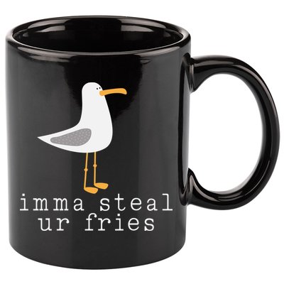 Imma Steal Ur Fries 11oz C Handle Ceramic Mug