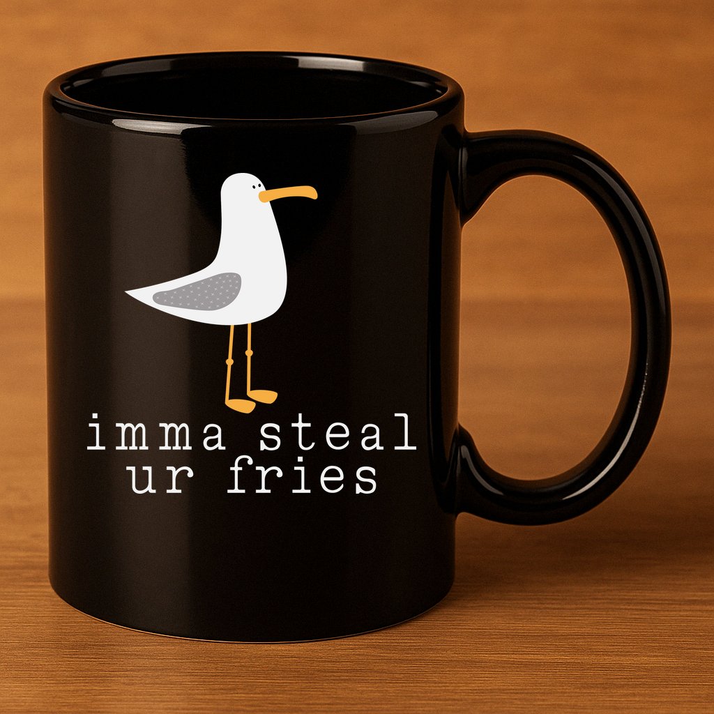 Imma Steal Ur Fries 11oz C Handle Ceramic Mug