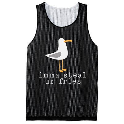 Imma Steal Ur Fries Mesh Reversible Basketball Jersey Tank