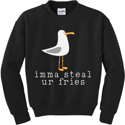 Imma Steal Ur Fries Kids Sweatshirt
