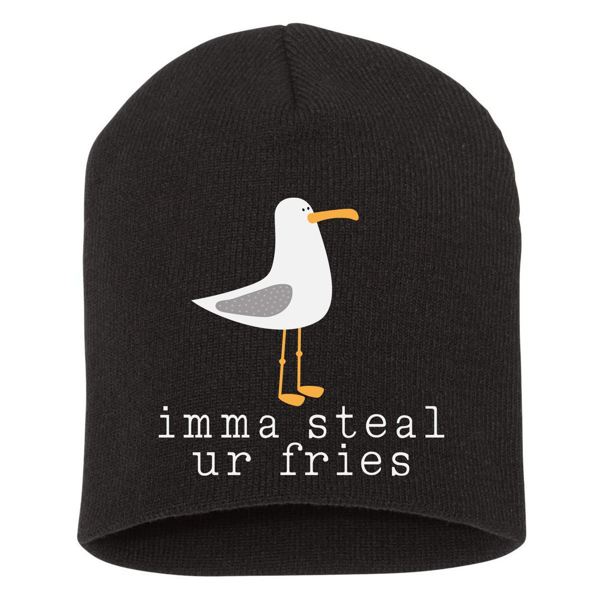 Imma Steal Ur Fries Short Acrylic Beanie