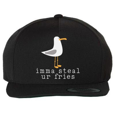 Imma Steal Ur Fries Wool Snapback Cap