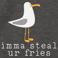 Imma Steal Ur Fries Vector Backpack