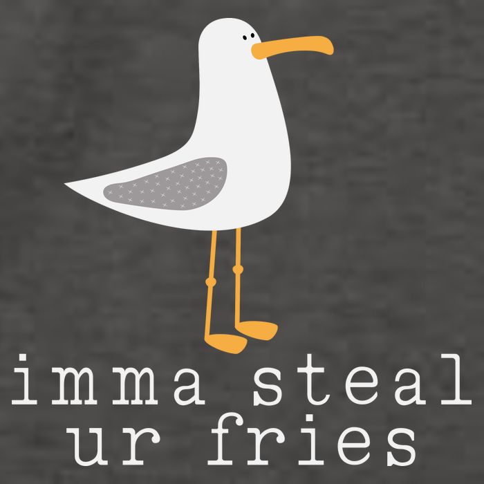 Imma Steal Ur Fries Vector Backpack