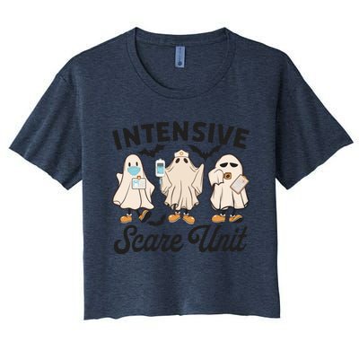 Intensive Scare Unit Women's Crop Top Tee