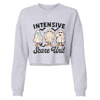 Intensive Scare Unit Cropped Pullover Crew