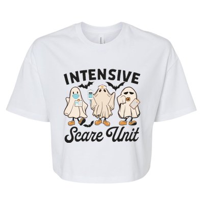 Intensive Scare Unit Bella+Canvas Jersey Crop Tee