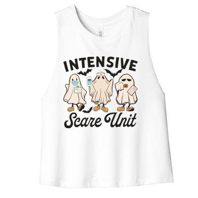 Intensive Scare Unit Women's Racerback Cropped Tank