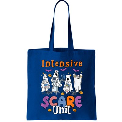 Intensive Scare Unit Icu Boo Crew Funny Nicu Picu Nurse Tech Bag
