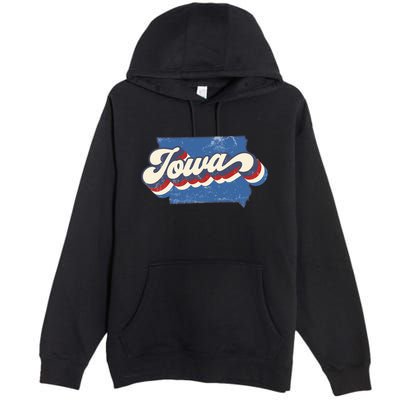 Iowa State Vintage Premium Pullover Hoodie