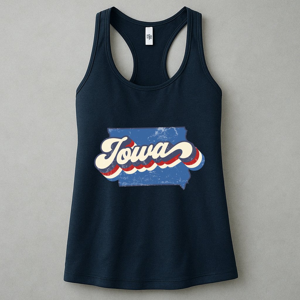 Iowa State Vintage Womens Tank Top