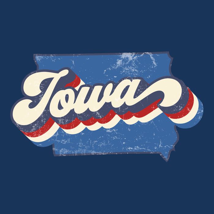Iowa State Vintage Womens Tank Top