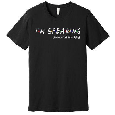 IM Speaking Voting 2024 Kamala For President Premium T-Shirt