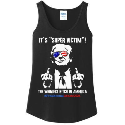 ItS Super Victim! The Whiniest B!Tch In America Ladies Essential Tank