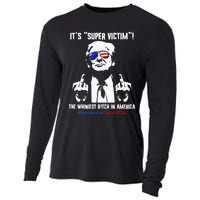 ItS Super Victim! The Whiniest B!Tch In America Cooling Performance Long Sleeve Crew