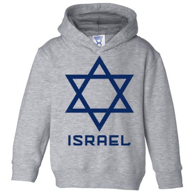 Israel Star Vintage Toddler Hoodie