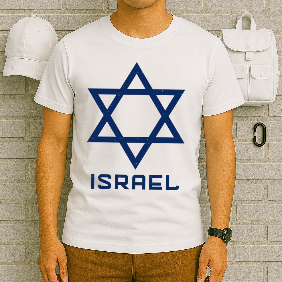 Israel Star Vintage T-Shirt