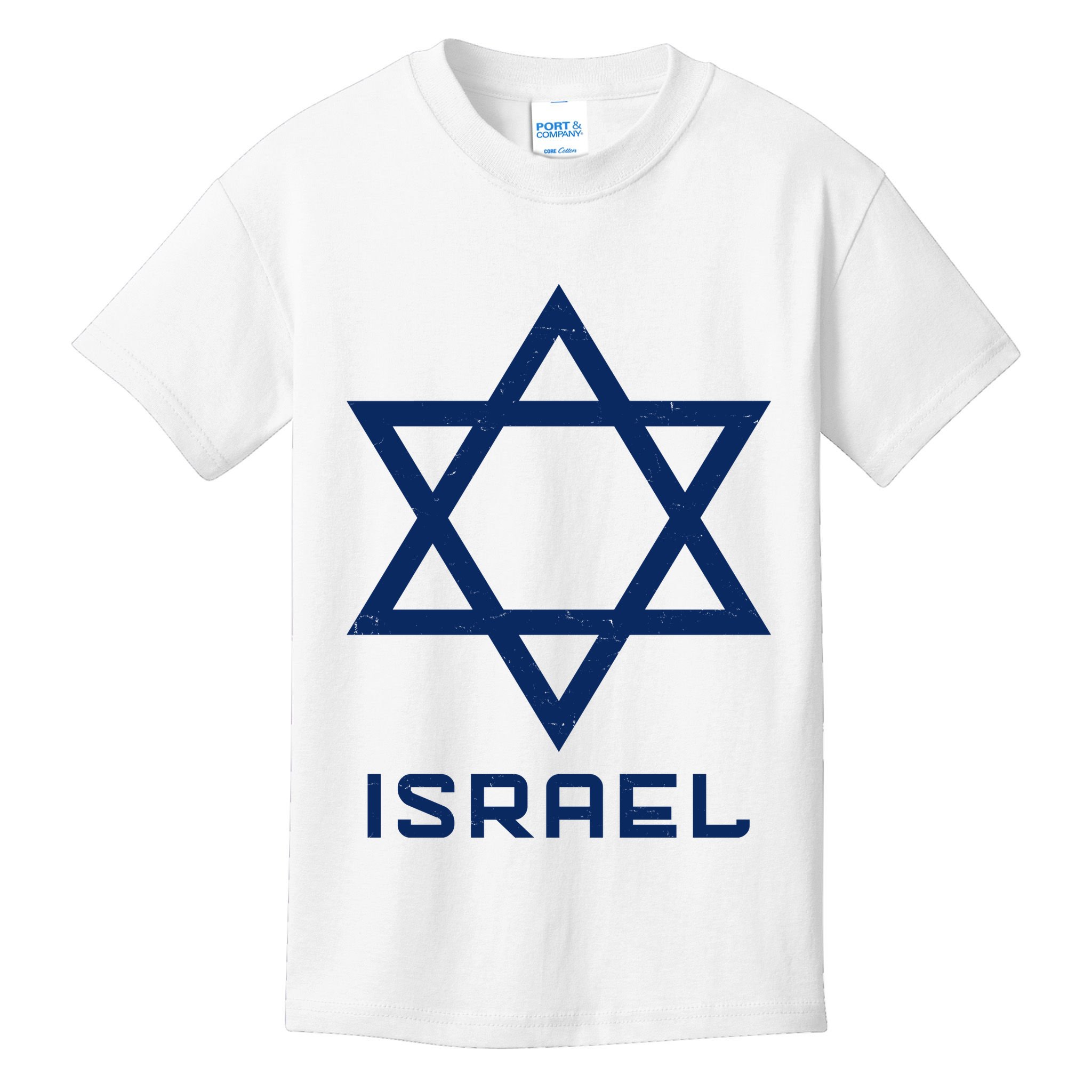 Israel Star Vintage Kids T-Shirt