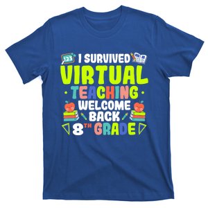 I Survived Virtual 2020 Welcome 8Th Grade Back To School Gift T-Shirt