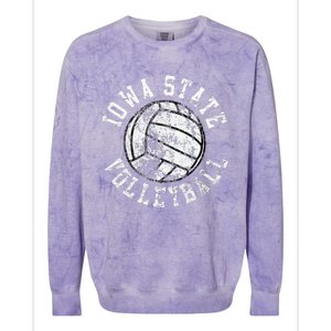 Iowa State Volleyball Colorblast Crewneck Sweatshirt