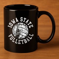 Iowa State Volleyball 11oz C Handle Ceramic Mug
